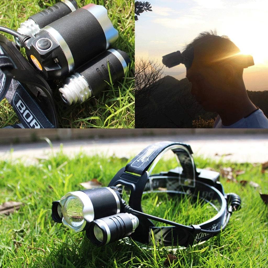 Headlamp -Motion Sensor Headlamp, LED Headlamp Bright Light Waterproof Headlight Flashlight, Rechargeable for Camping Running Hiking