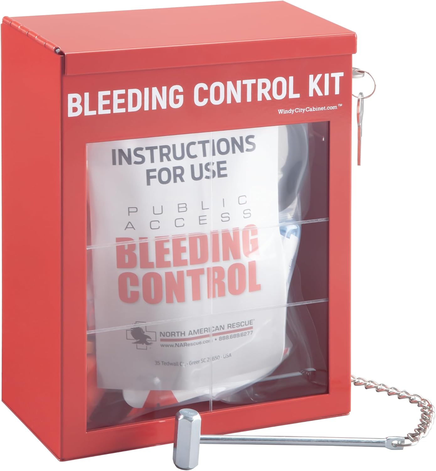 Bleeding Control Kit | One Bleeding Control Kit Included with Steel Cabinet