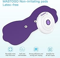 Vista 8 de Tens Unit - Almohadillas de electrodo inalámbricas, almohadillas de electrodo de repuesto con conectores estándar de 0.138 pulgadas