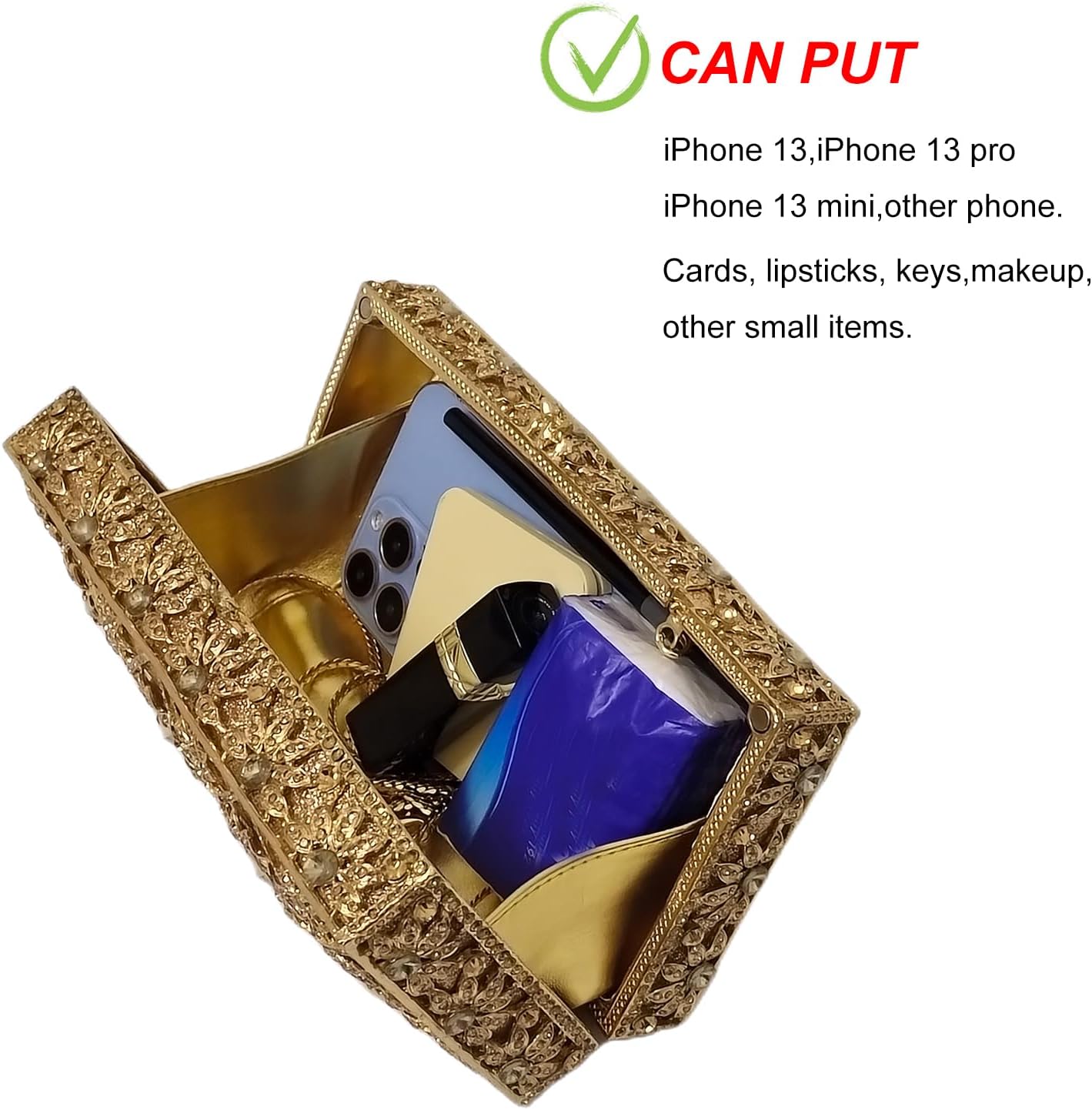 Sunflower Box Crystal Clutch Women Elegant Formal Wedding Bridal Evening Bags Flower Rhinestone Handbags Purse