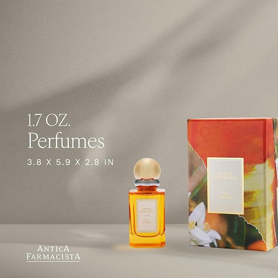 Antica Farmacista Perfume - Elegant Eau de Parfum - Long-Lasting Fragrance - Personal Care Gift for Holidays, Birthdays & Anniversaries - Sun Kissed, 1.7 fl oz