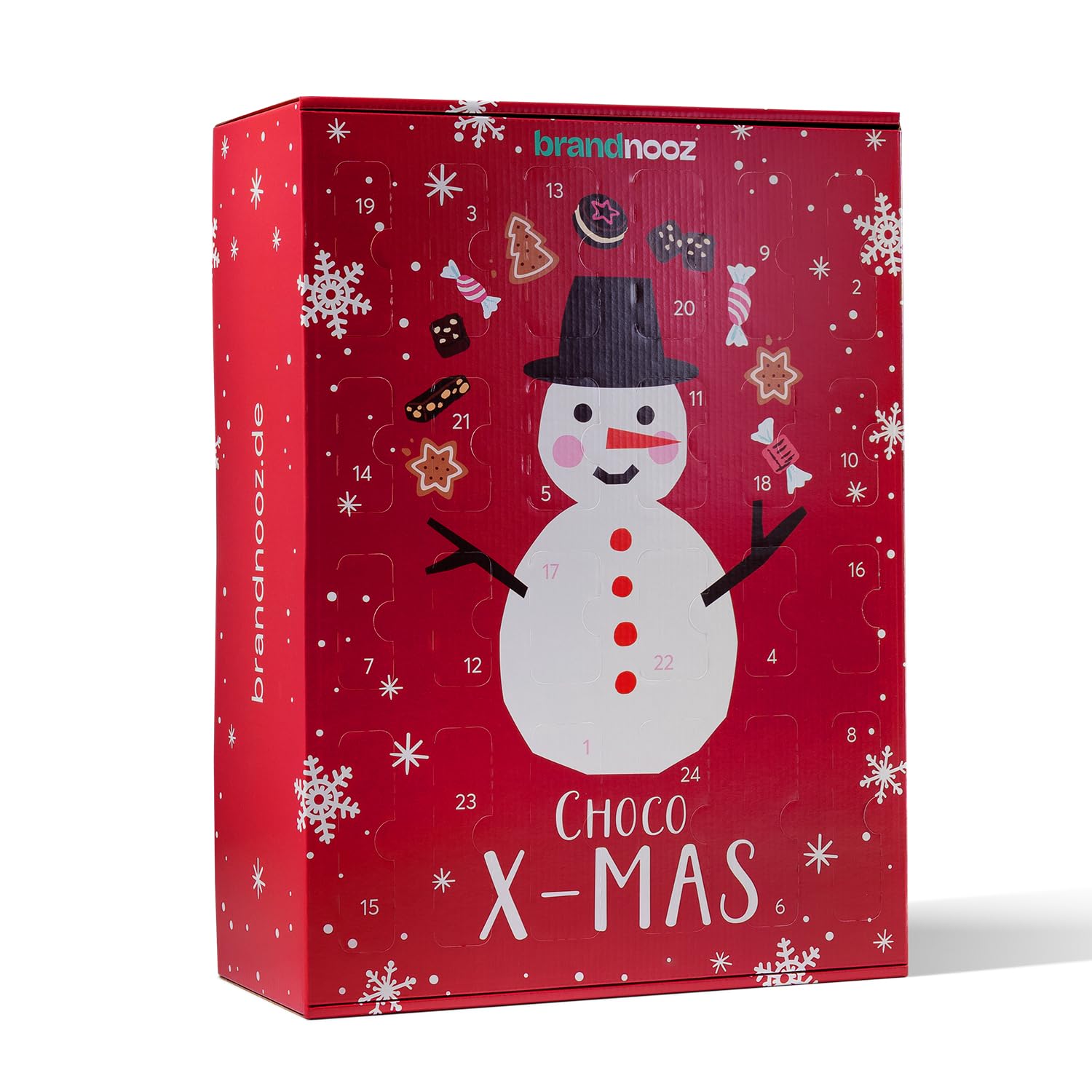 XL Adventskalender Schoko von brandnooz | süße Schoko-Überraschungen für die Adventszeit