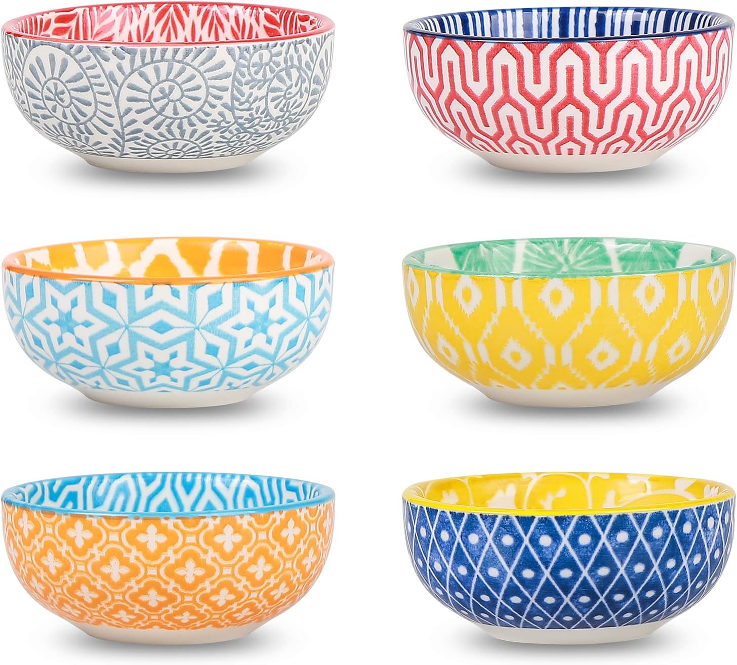 Selamica Ceramic Dipping Bowls Small Dip Bowl 3 inch Soy