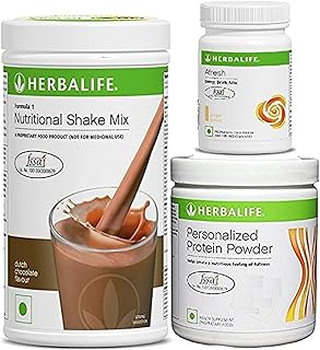 Formula 1(Dutch Chocolate) with Personalized Protein Powder(200gm)+Afresh(Ginger)