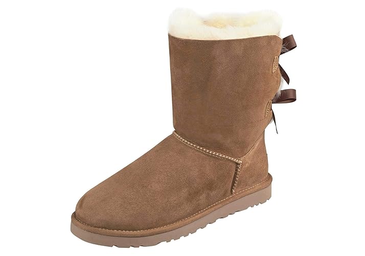 UGG Bailey Bow II Women's Winter Boots - 9 - Brown Chestnut