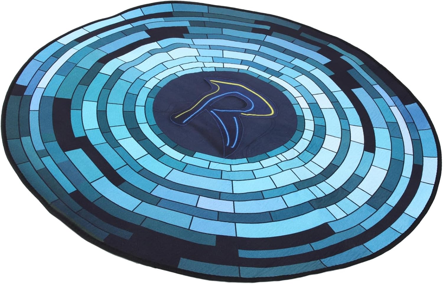 LIFKOME Professional Drum Carpet Thick Non-Slip Soundproof Rug for Electronic and Jazz Drums Diameter for Home Studio and Performance Settings