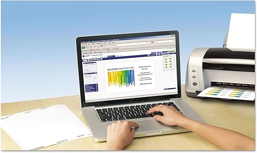 Miniatura 6 de Avery 5877 Tarjetas de presentación, impresora láser, 400/BX, 3-1/2 pulgadas x 2 pulgadas, color blanco