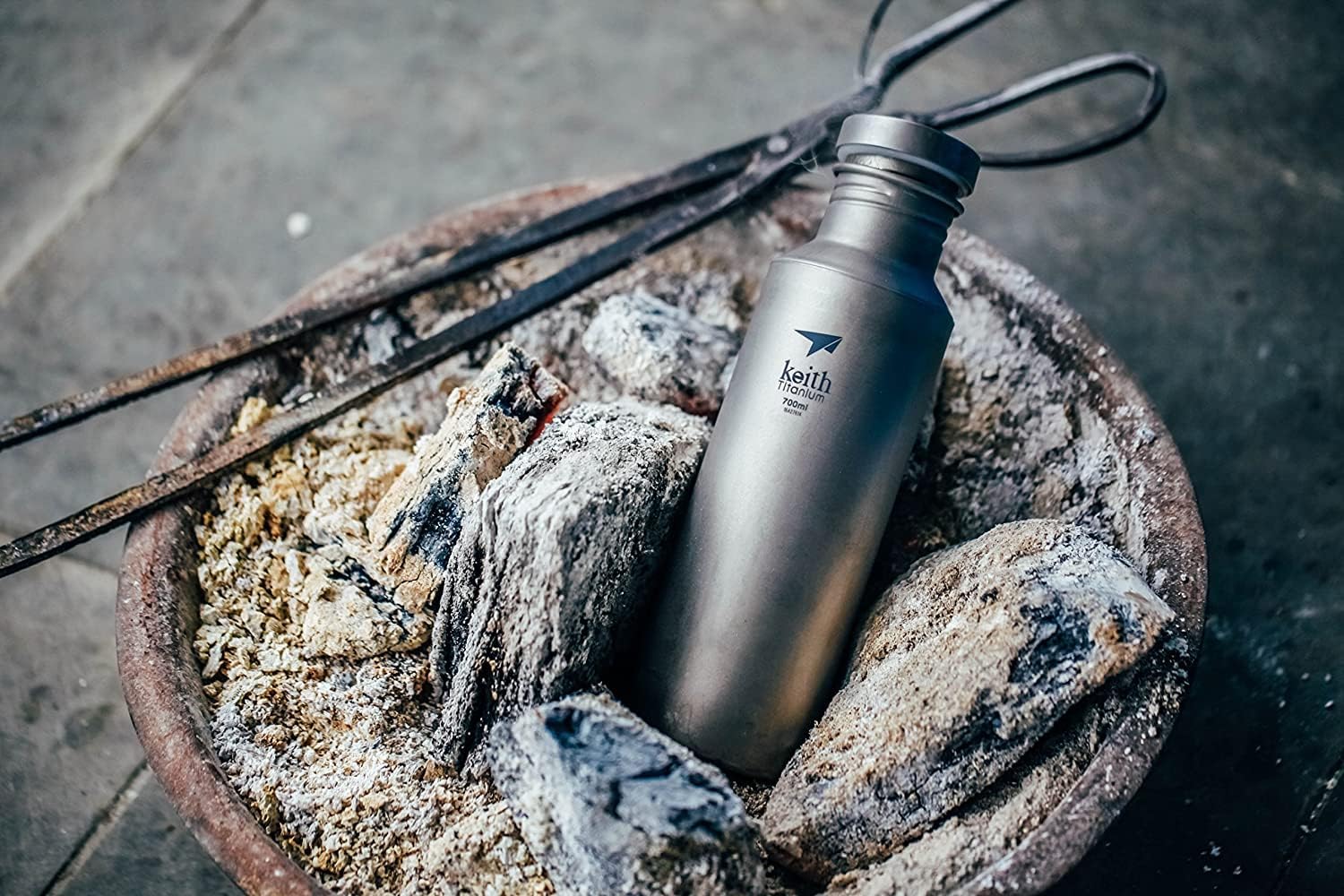 Keith Titanium Ti3032 Plastic-Free Sport Bottle - 23.6 fl oz