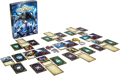 Miniatura 4 de Cult of The Deep un juego de mesa de estrategia de 45-75 minutos para 4-8 jugadores, para luchar por los controles de rituales y monstruos míticos