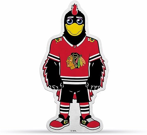 Miniatura 135 de NHL Rico Industries - Banderín de corte en forma de banderín, decoración del hogar y sala de estar, fieltro suave EZ para colgar