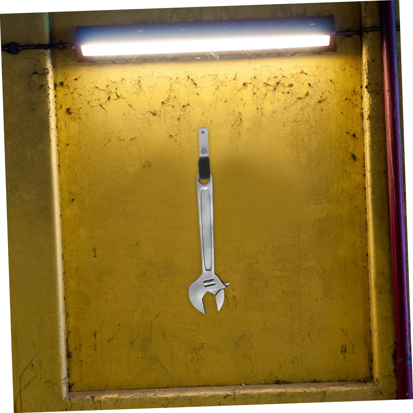 NUOBESTY 4 Set Ganci Da Muro Heavy Duty Per Garage Da Appendi Utensili Facili Da Installare Organizzazione Spazi 2 Pezzi*4