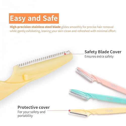 Vista 4 de Tinkle 6 afeitadoras de cejas