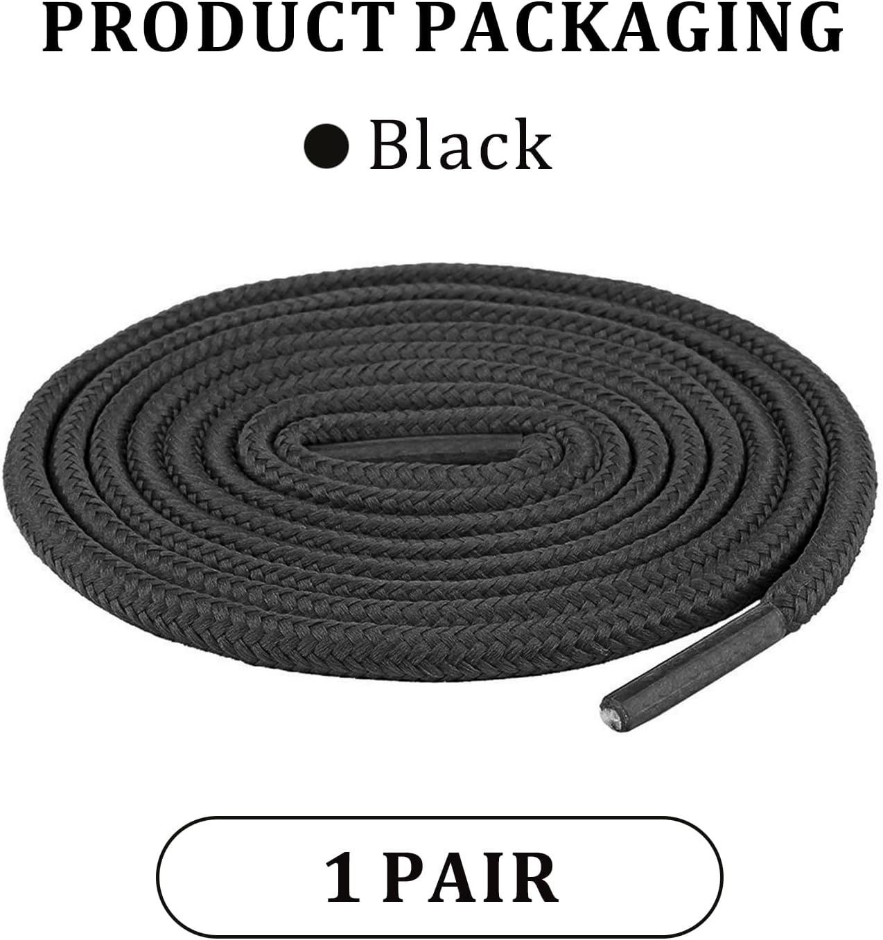 Round Shoelaces for Air Max 95/97/98 Road Running Shoes, 5/32"(4mm) Replacement Laces for Jogging Fitness Athletics