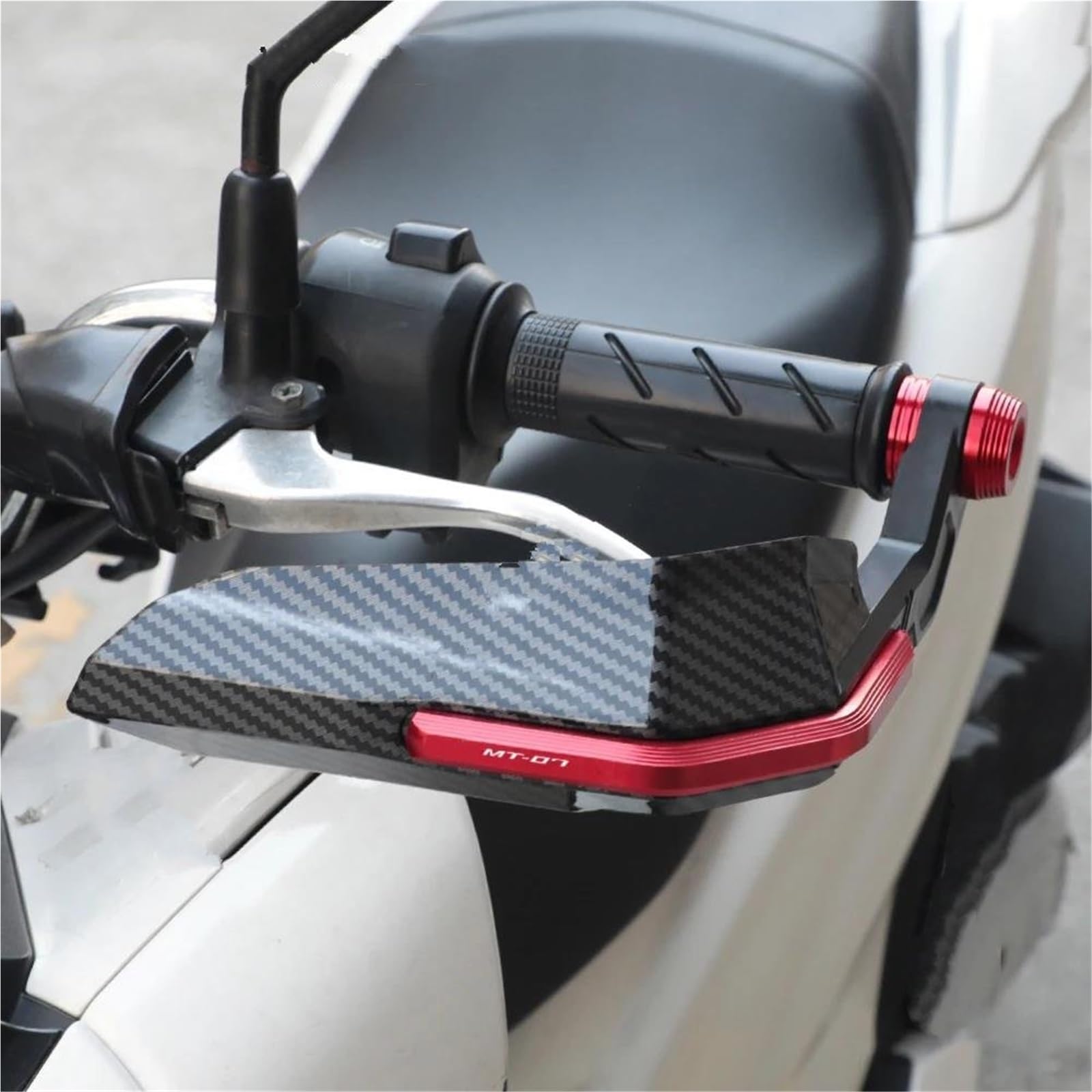 Parabrezza Paramani E Parabrezza Per Moto Per Yamaha MT07 MT 07 MT-07 2014-2024 2025 Componenti Di Protezione Protezione Manubrio Paramani Per Moto