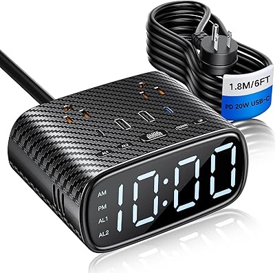 Amazon.com: Clarity 600 Wake Assure Alarm Clock with Bed Shaker : Home ...