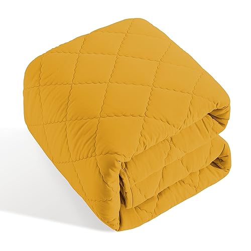 Miniatura 9 de BEDSUM Edredón 100% de microfibra cepillada para niños pequeños, ultrasuave, ligero y cálido, transpirable, manta acolchada para cuna, para