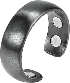 MagnetRXMagnetic Ring – Elegant Stainless Steel Ring – Magnet Rings for Men
