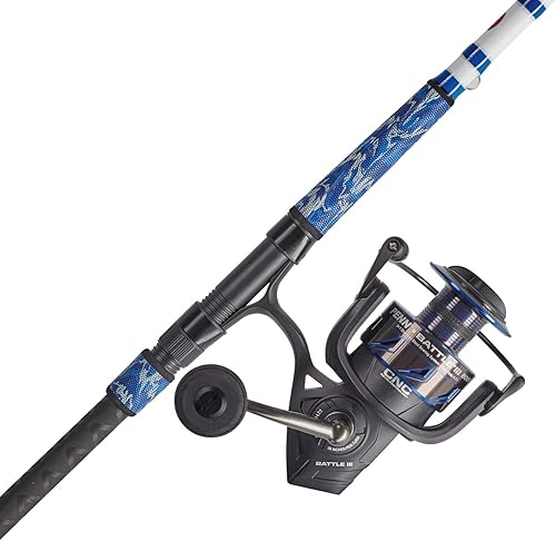 Miniatura 35 de Penn Battle IV - Carrete giratorio y caña de pescar