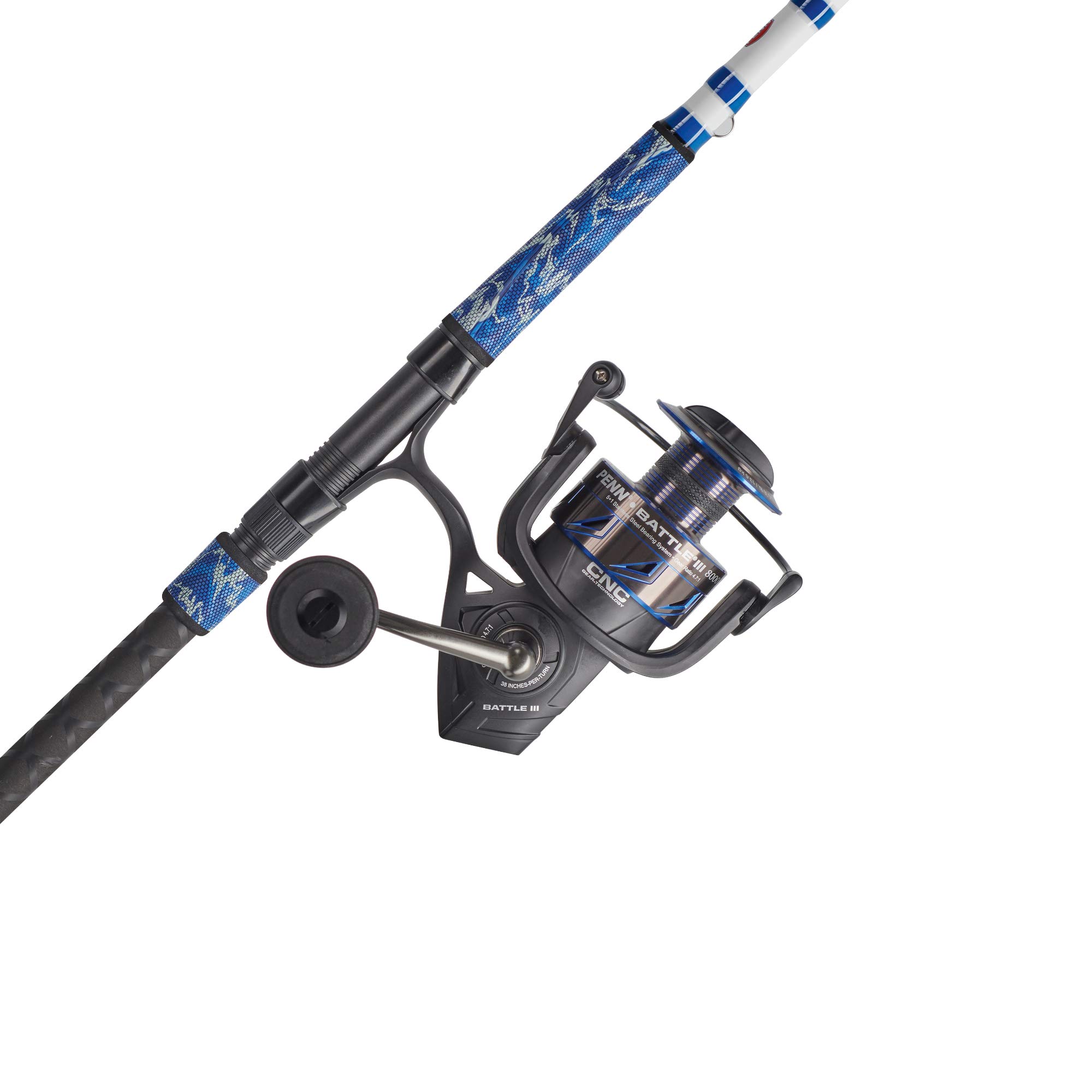 Penn Battle III Spinning Reel and Fishing Rod Combo