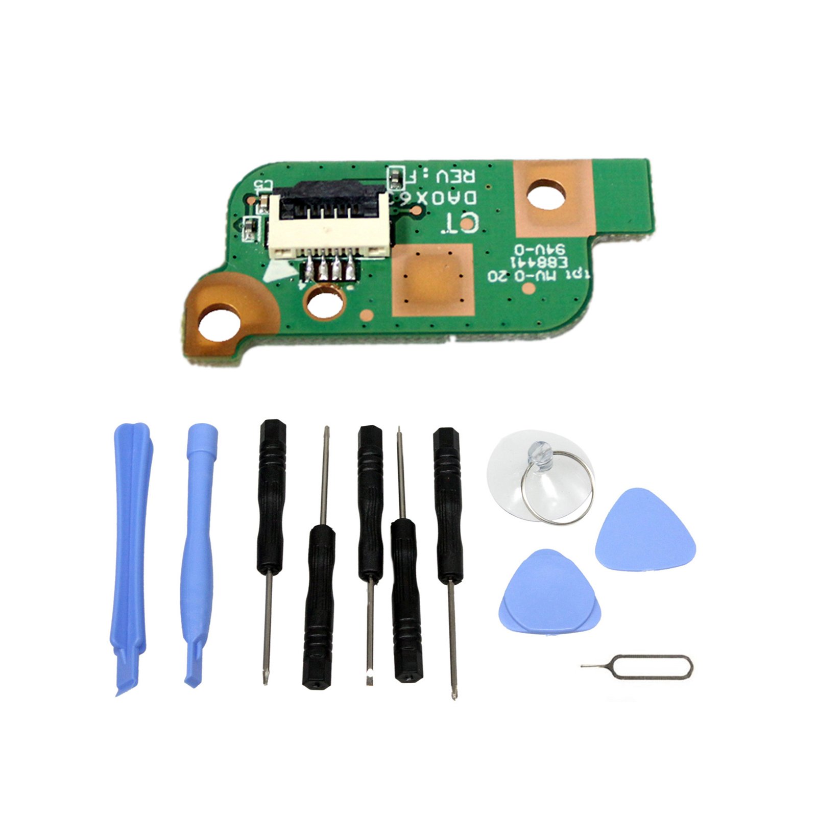 Gintai Commutateur Power Button Board pour HP PROBOOK 450 G3 470 G3 | 827035-001 DA0X63PB6F0 DA0X63PB6F1