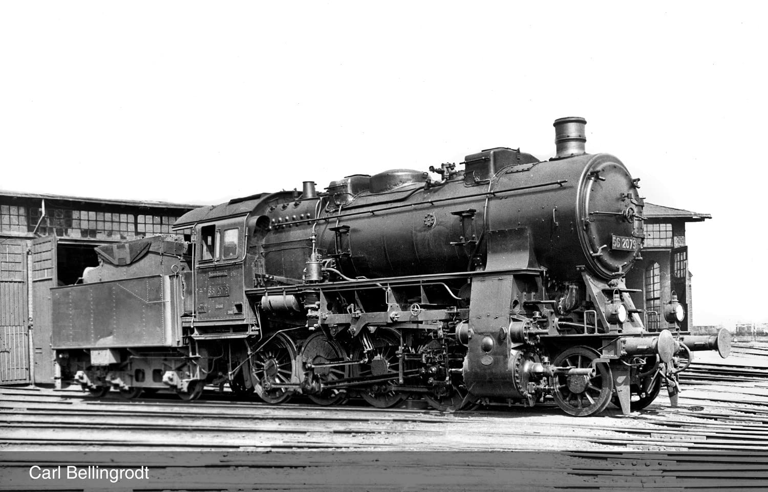 Rivarossi HR2891ACS DRG, steam locomotive class 56.20, 3-dome boiler, ep. II, AC sound decoder, Steam Locomotive