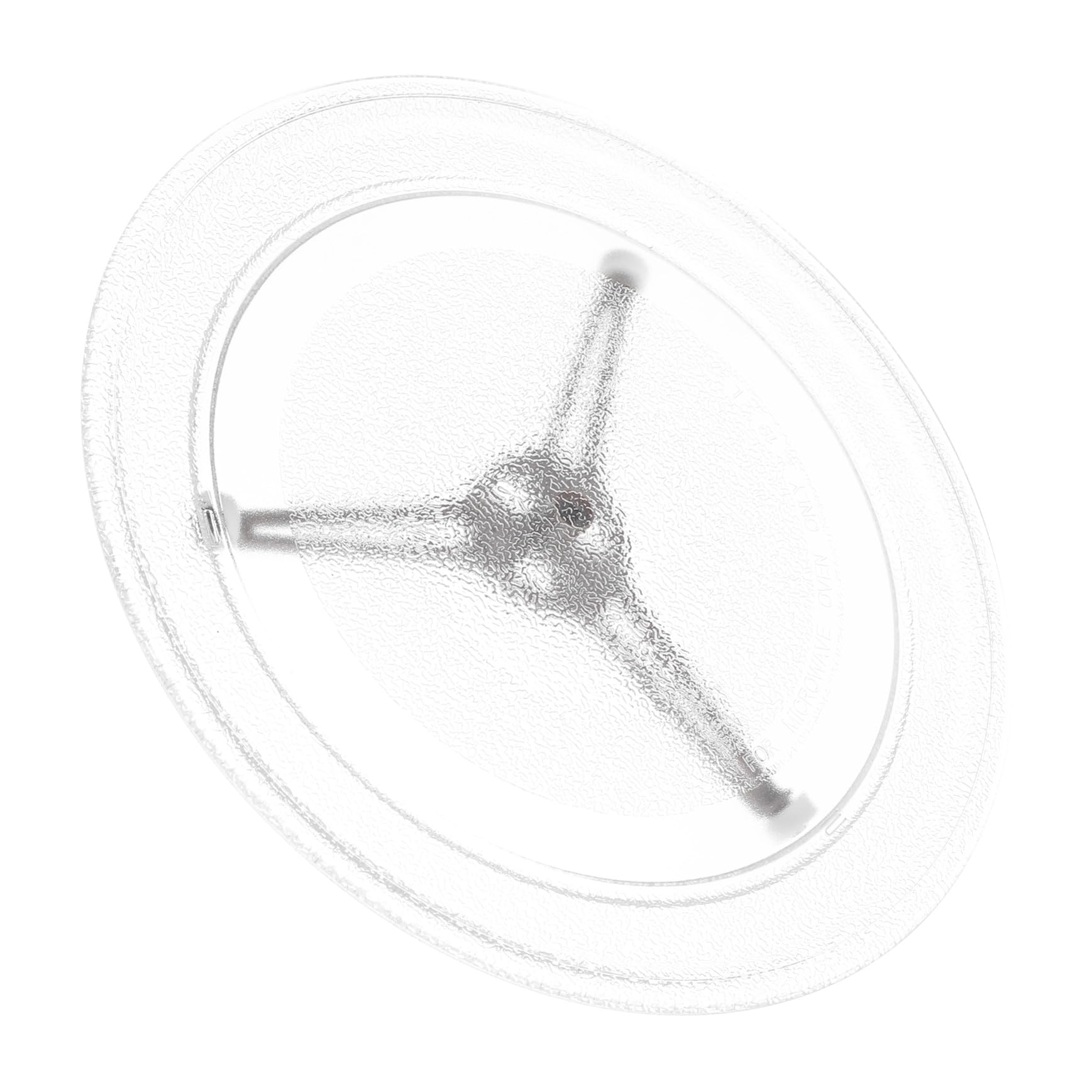 Plateau de rechange SHINEOFI en verre pour cuisson uniforme au micro-ondes