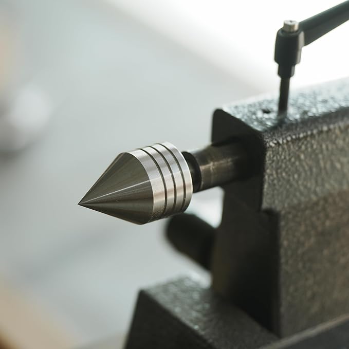 Centro Vivo para Torno de Madera MT1 1-1/4" Punto 60° miniatura 4