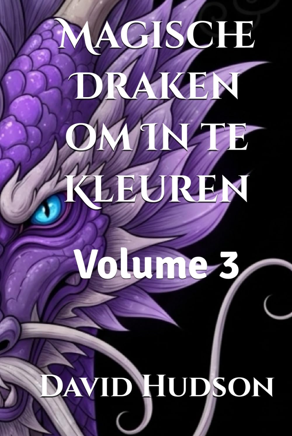Livre coloriage dragon magique volume 3 à offrir pour un anniversaire d'enfant créatif