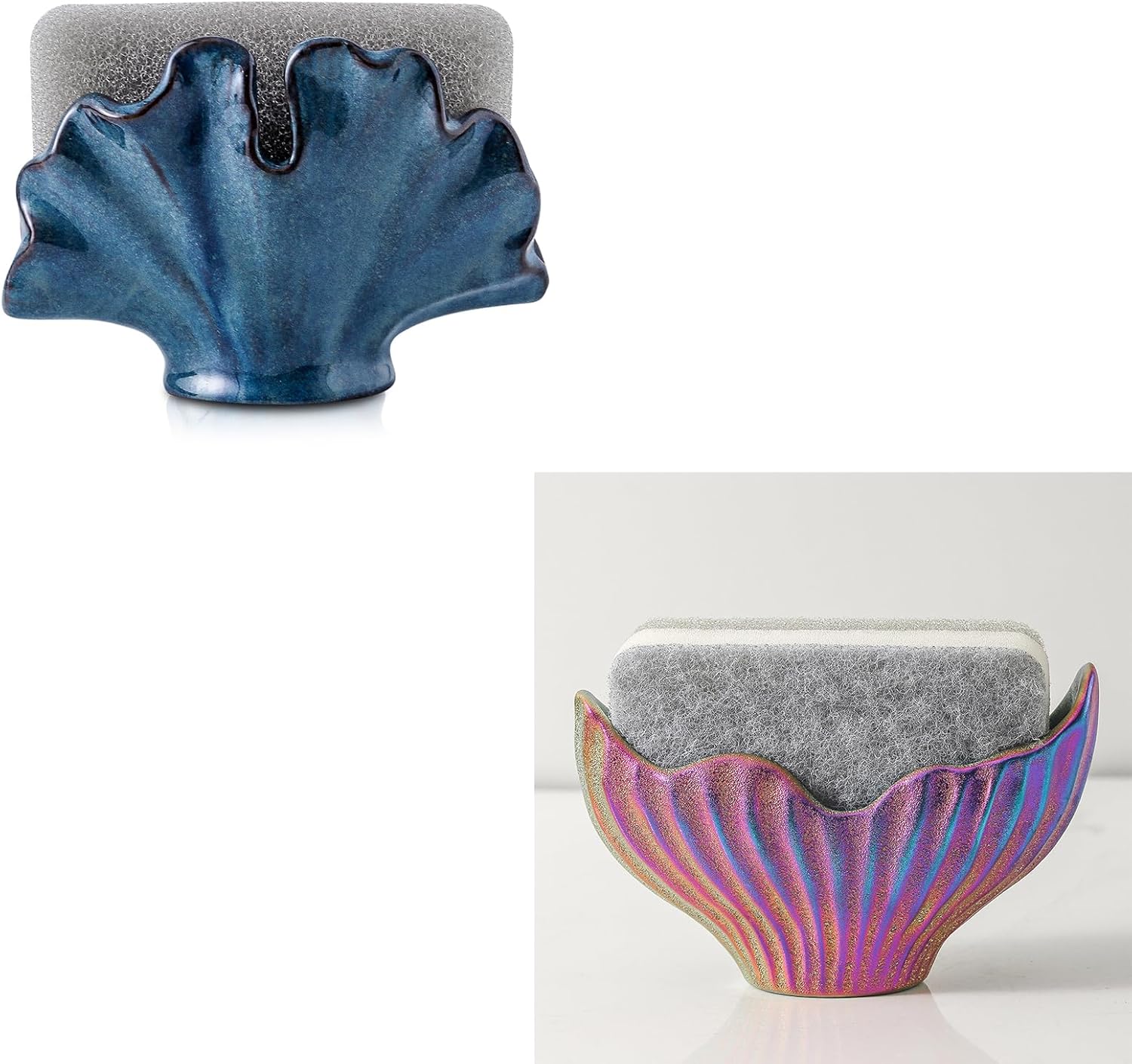 Ceramic Sponge Holder for Kitchen Sink