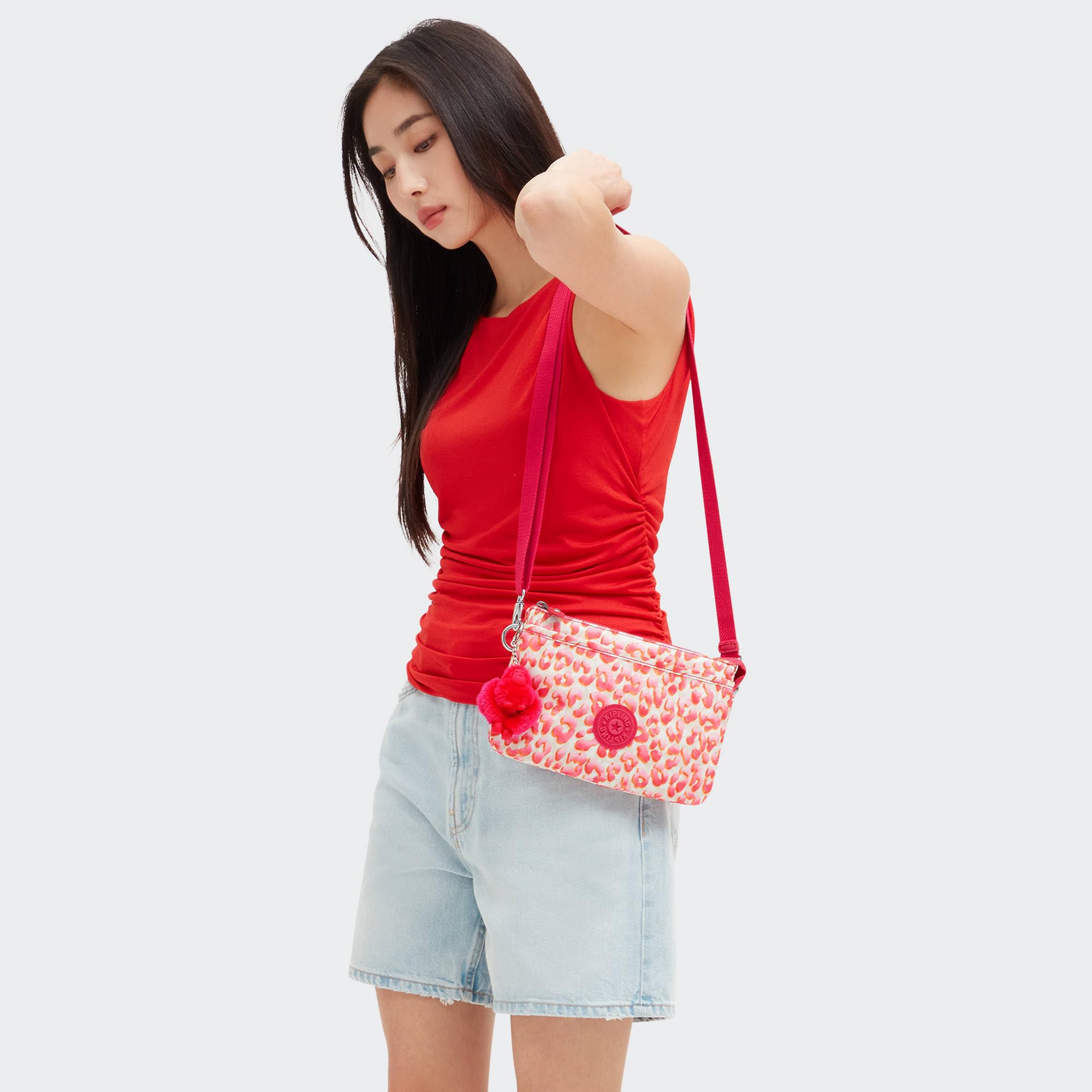 Kipling Riri Prt - Bolsos Crossbody Mujer