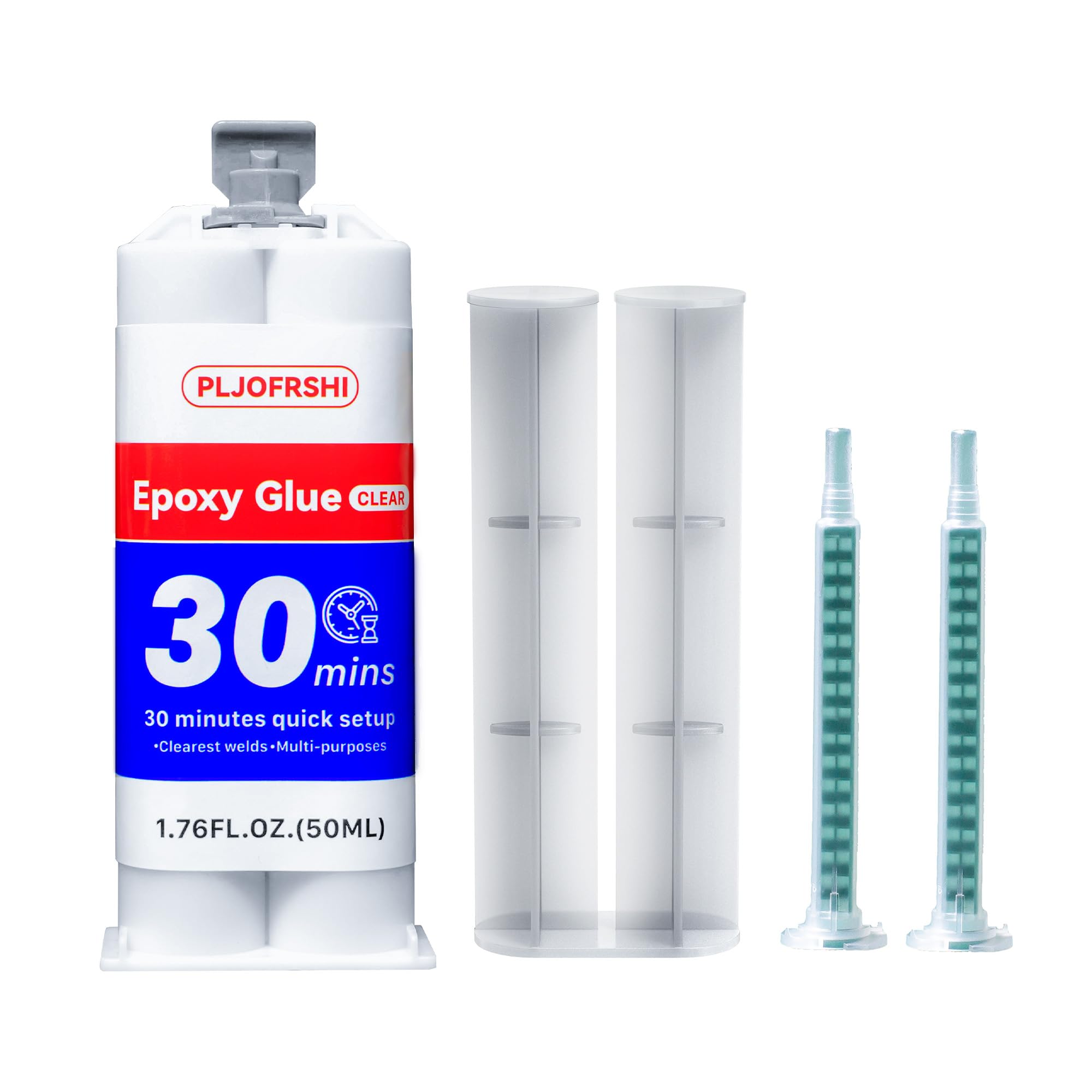 Clear ab Epoxy Glue ，Multipurpose epoxy Resin Adhesive for Repairing Plastic, Metal, Ceramics, Wood，Fishing rods etc，It is The Best Waterproof Plastic Welding Repair Glue（1）