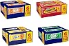 6 x 6 Milk Chocolate Biscuit Bars Multipack, Gold, Club Mint, Club Orange, Penguin Full box Gold Delicious Tasty And Twisty Treat