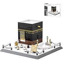 CAXIMSY Islamic Mosque Kaaba Architectural Model Building Block Sets Muslim Bricks Toy Hajj Kit Eid Gifts for Adult 446 Pieces