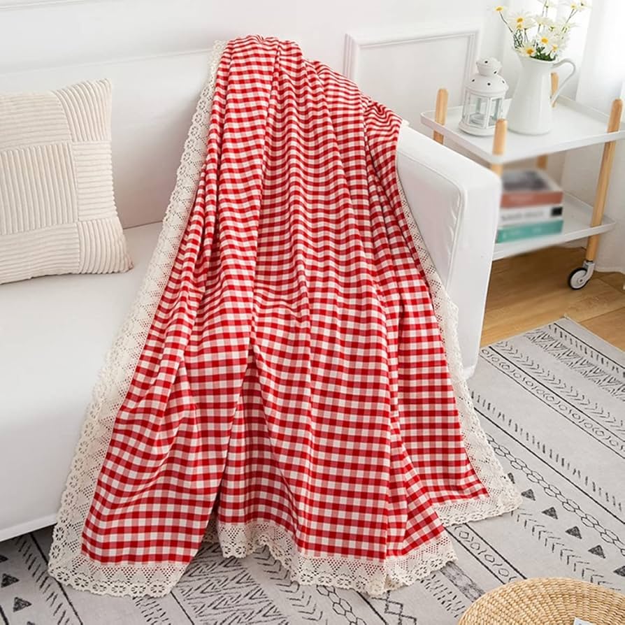 Amazon｜GHSDQ ソファーカバー 赤色 マルチカバー 北欧デザイン