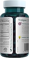 Vista 12 de NEURIVA Gomitas para el cerebro + energía, suplementos nootrópicos para el cerebro para el enfoque y la concentración con Neurofactor, vitamina B12