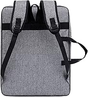 Vista 4 de PENINSULA LOVE Portafolio de arte 8K Bolsa de transporte impermeable para artistas, bolsa de mano portátil para artistas, suministros de arte