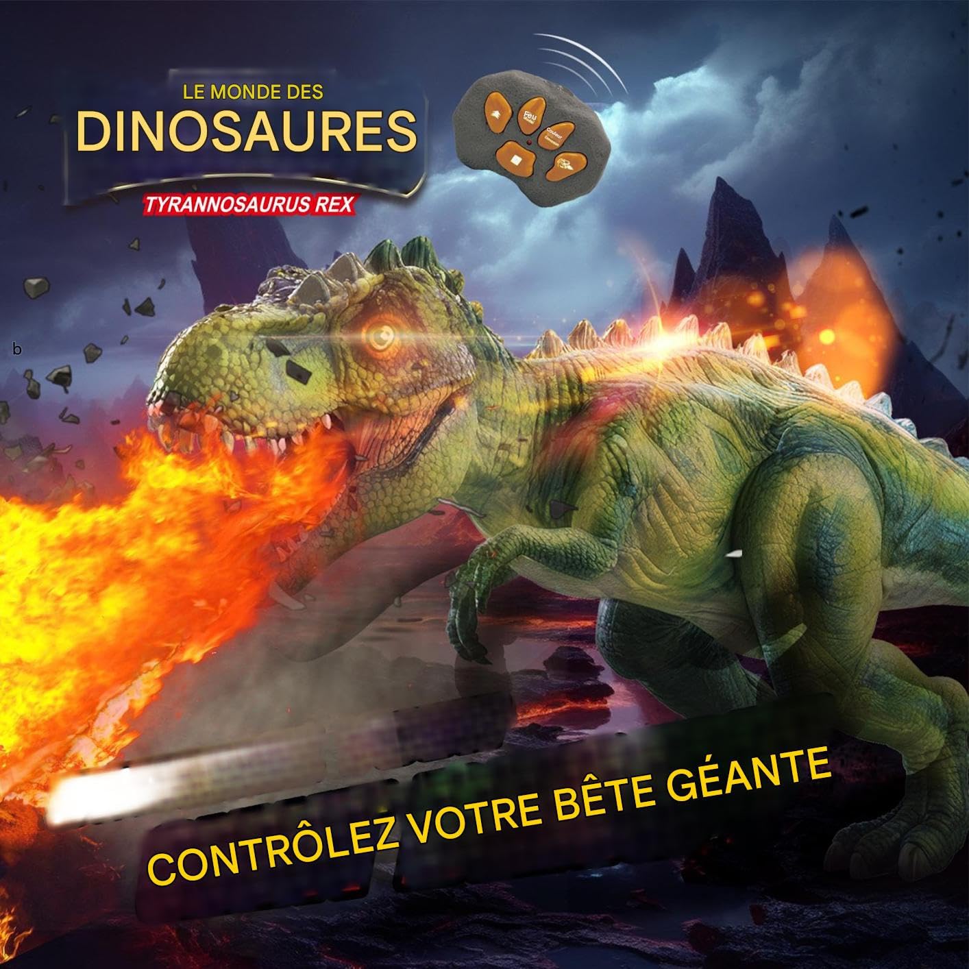 Générique Dinosauro Telecomandato Acqua Animale Camminando Giocattolo