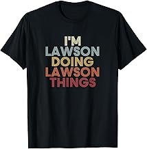 Lawson Name Lawson Personalized Name First Given T-Shirt