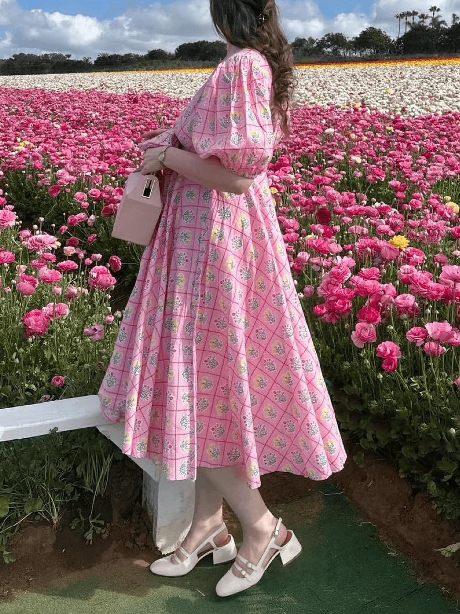 Coutgo Women's Mary Jane Chunky Low Heels Slingback Pumps Closed Square Toe Wedding Dress Shoes - Image 2