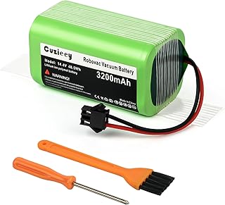 Replacement Battery for Eufy Robovac Vacuum - Batteries for Eufy Robot Vacuum 11 11S Max 30C 15C 25C 30C 35C - Battery Pack for Ecovacs Deebot N79 N79S N95 DN622 661 Tesvor x500 14.4V 3200mAh