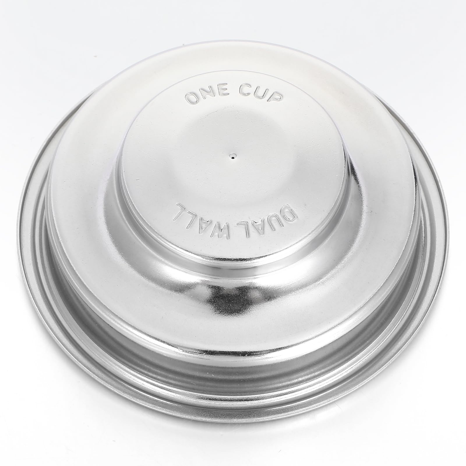 Oruola 58mm Portafilter Basket, Double Layer Stainless Steel Coffee Filter