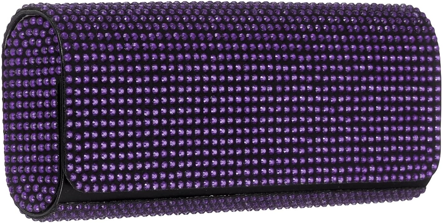 PATIKIL Bling Sunglass Case Eyeglasses Hard Shell w/Rhinestones