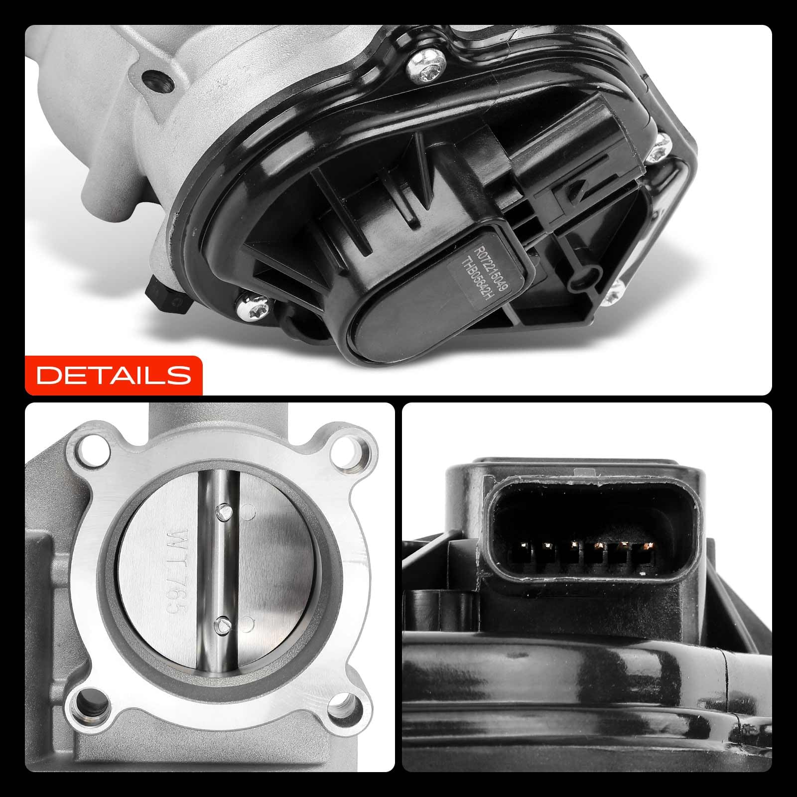 Frankberg Drosselklappe Drosselklappenstutzen für C-Max DM2 Fiesta V JD JH Fiesta VI CB1 CCN Focus C-Max Focus II DA DP HCP DB DH FCH DS FFS Fusion JU Corsa C F08 F68 2002-2012 1505642