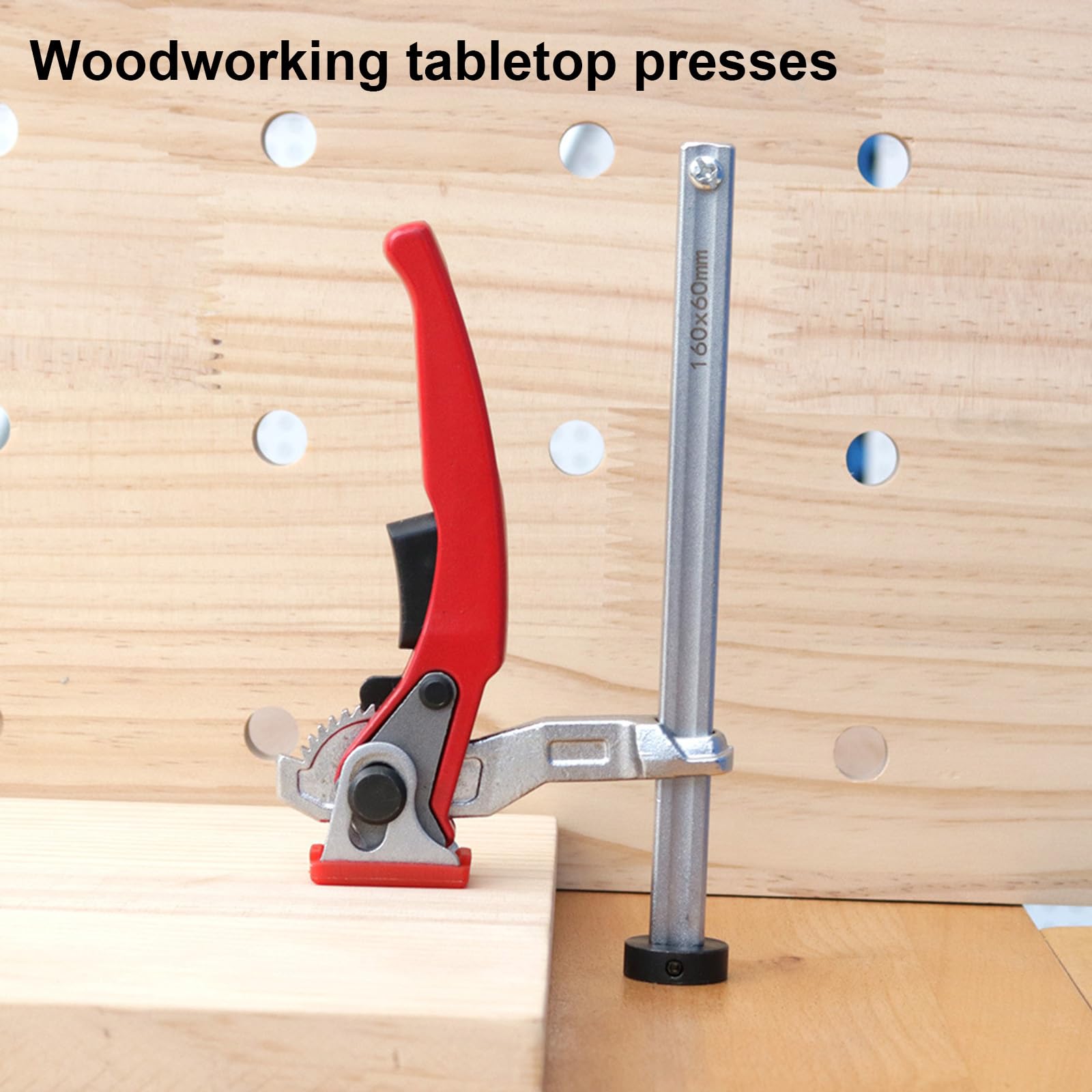 Morsetto multifunzione per legno con base stabile, strumento di riparazione per mobili, morsetto da banco da lavoro stabile per la produzione di mobili e lavori del legno, legno multifunzione