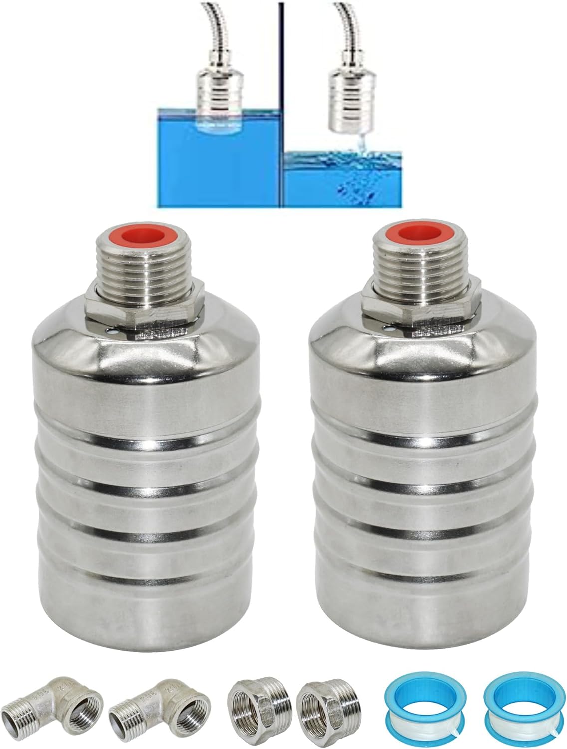 Float Valve,1/2'' 3/4''Fully Automatic Water Level Control