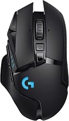 Logitech G502 LIGHTSPEED Wireless Gaming Mouse, HERO 16K …