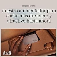 Vista 2 de Ambientador para Auto Drift - Ambientador de Piedra para Auto, Eliminador de Olores - Aroma de Larga Duración - Accesorios para Auto - Clip Metálico