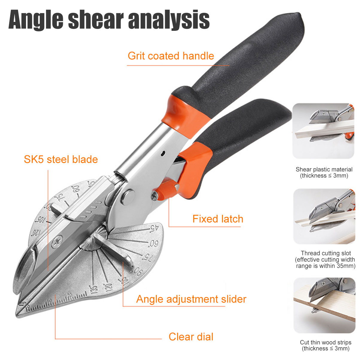 Quarter Round Cutting Tool