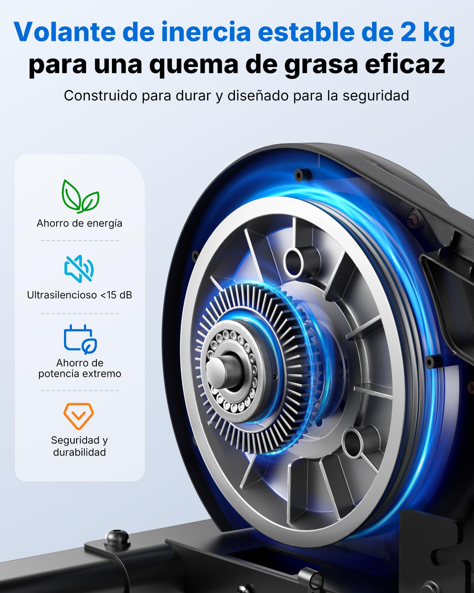 MERACH Mini Elíptica para Casa, Máquina Elíptica Eléctrico de Escritorio con 8 Niveles de Resistencia, Pedales Grandes, Pantalla LCD, Elíptico Silencioso y Portátil para Personas Mayores y Adultos