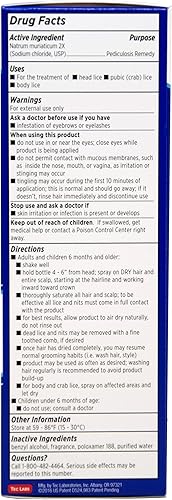 Miniatura 6 de Licefreee Spray Tratamiento en aerosol instantáneo para piojos, botella, FG10241, 1, 1